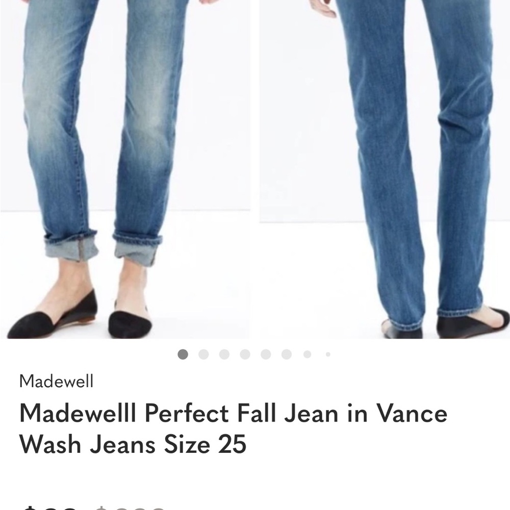 RESELLER BUNDLE: 6 pairs of denim jeans various sizes MADEWELL, Anthro, FP - Picture 7 of 8